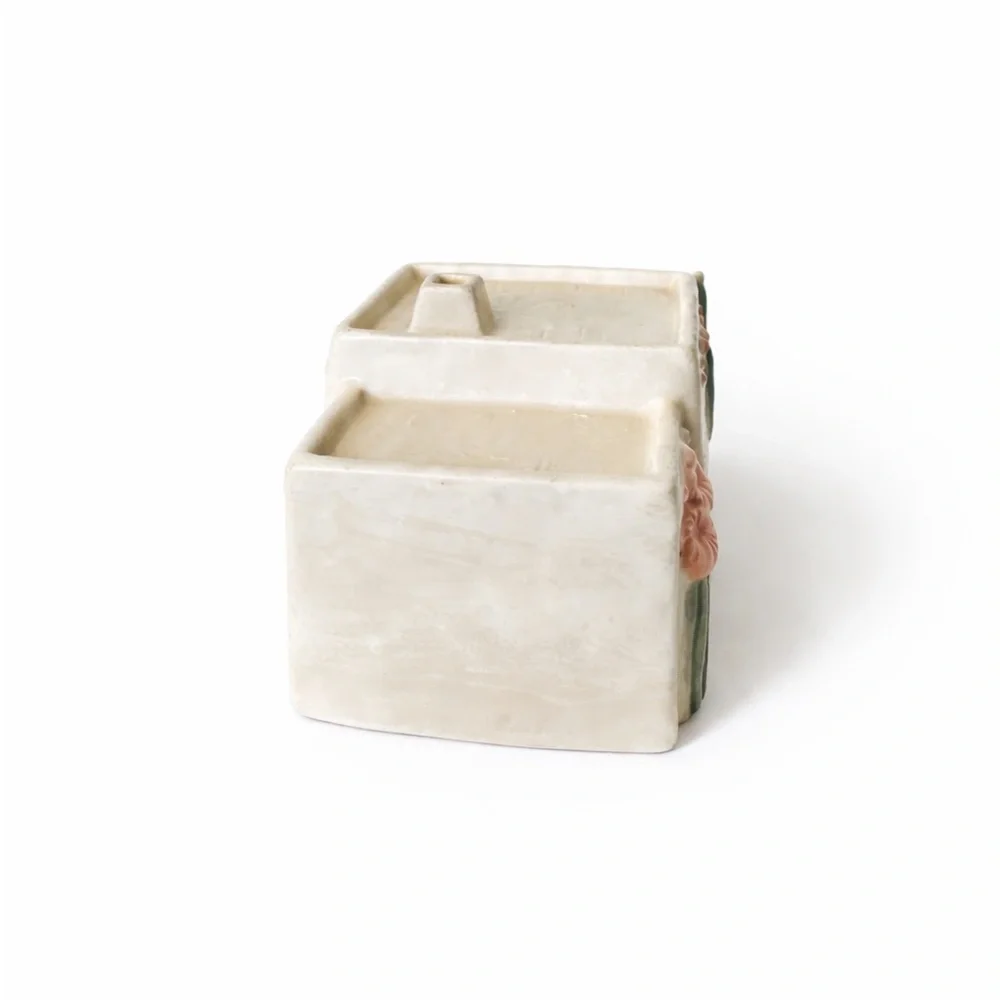 Otagiri Fiji Adobe Pueblo House Butter Dish Vintage Japan 1980's (top only) - Picture 5 of 7